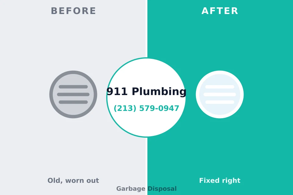 Before and after: plumbing repair Montpelier, ID